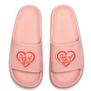 Living Royal Pink Out of Office Slide